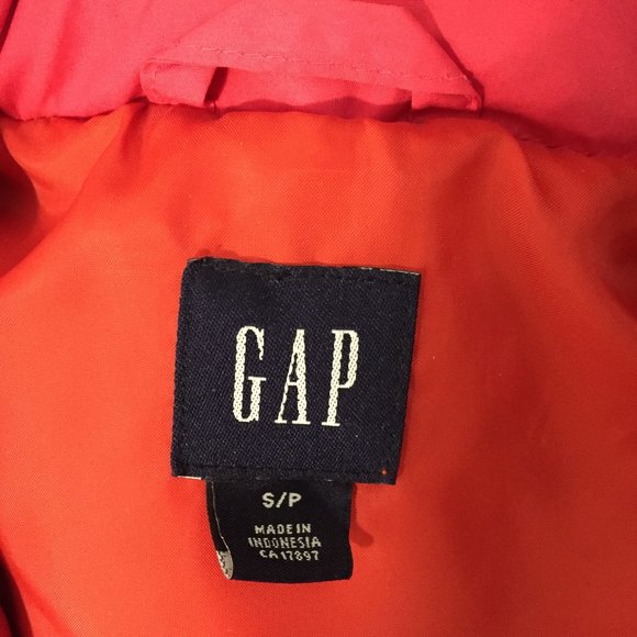 Gap Pink Down Filled Puffer Vest - Picture 3 of 3